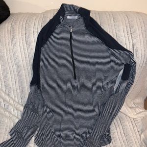 Columbia stripped lightweight long sleeved shirt